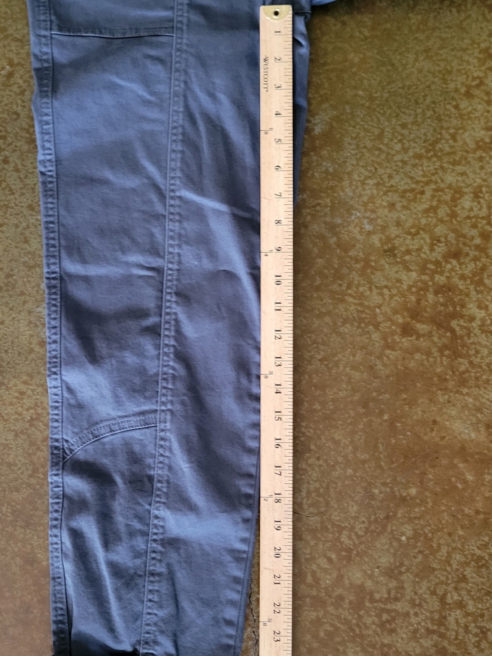 Democracy "Ab" Solution High-Rise Utility Pants in Slate Gray Sz 6 - Picture 6 of 10